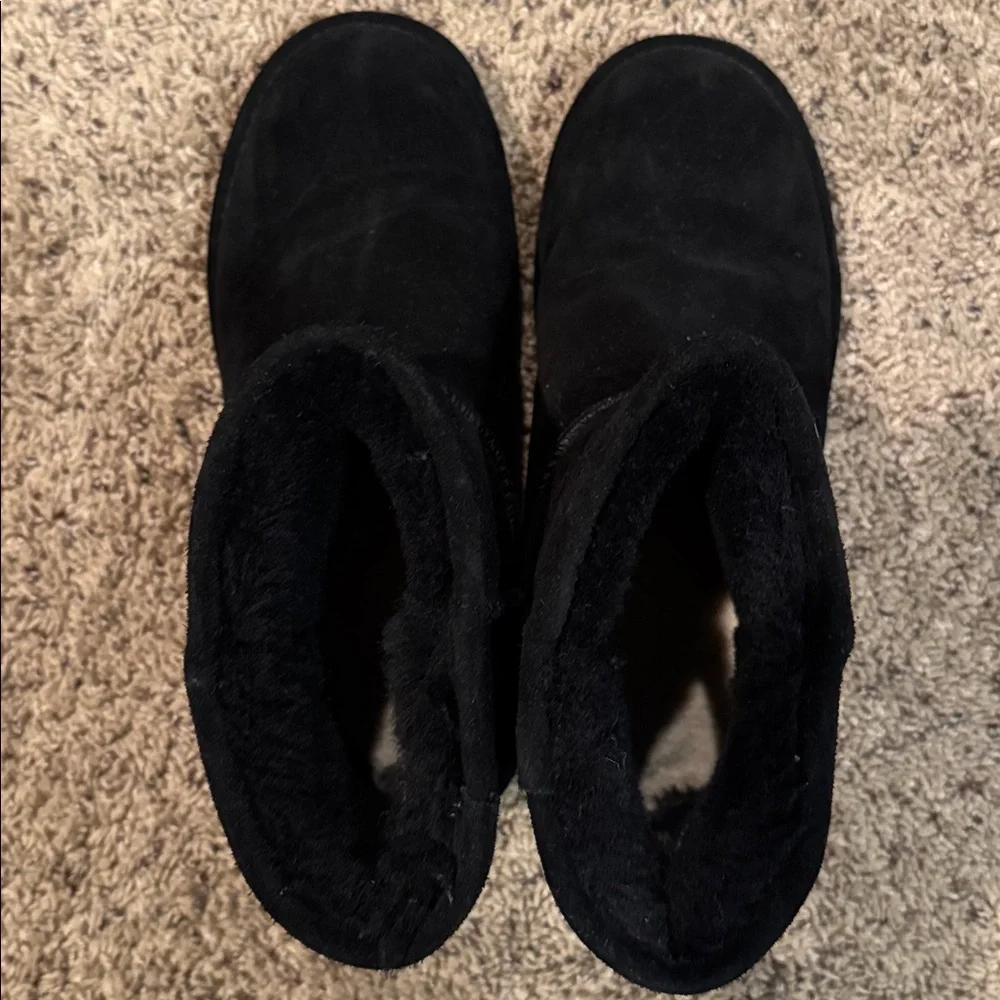 BearPaw Alyssa Women's Black Boots - Picture 3 of 7